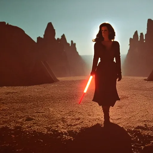 Prompt: lana del rey in'star wars ', cinematic scene, cinematic lighting, 1 4 mm