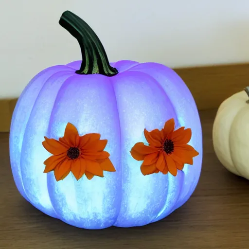 Image similar to pumpkin flower speakers with mp 3