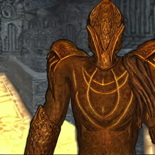 Image similar to dagoth ur from morrowind