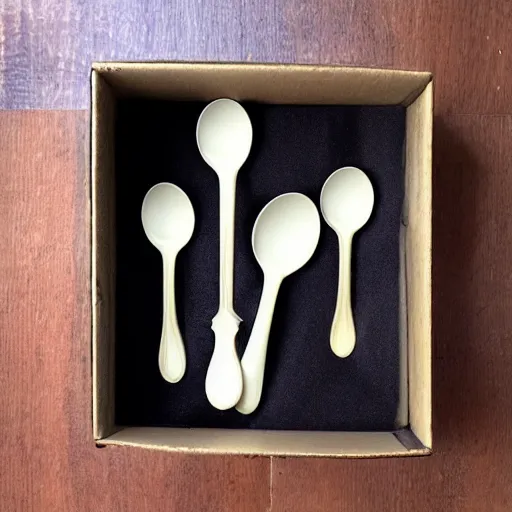 Image similar to box of spoons, icon