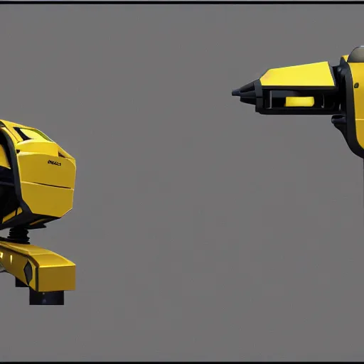 Image similar to hard surface, robotic platform, based on bumblebee, 6 claws, unreal engine