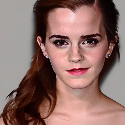 Prompt: stable diffusion user creating yet another image of emma watson