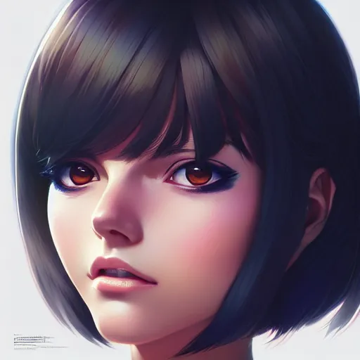 Image similar to a portrait of a beautiful victoria justice, art by ilya kuvshinov and wlop and and josan gonzalez, shikanosuke yagaki, mitsumayo, reivaille, digital art, highly detailed, intricate, sharp focus, trending on artstation hq, deviantart, pinterest, unreal engine 5, 4 k uhd image