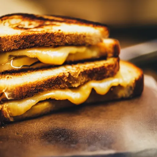 Image similar to a 5 0 mm macro shot of a banana and bean grilled cheese sandwich