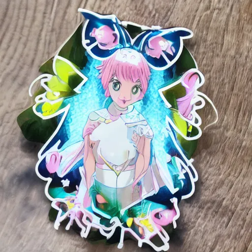 Image similar to hologram sticker club creamy mami