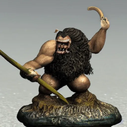 Image similar to Mustakrakish the lake troll