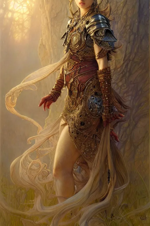 Image similar to highly detailed full shot portrait of a enchanted wolf in the form of a beautiful young princess. d & d, art by donato giancola and ruan jia and carl larsson and magali villeneuve. trending on artstation, intricate details, energetic composition, golden ratio, concept art, illustration, elegant art