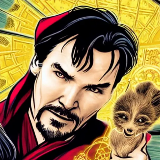 Image similar to doctor strange is doctor doolittle