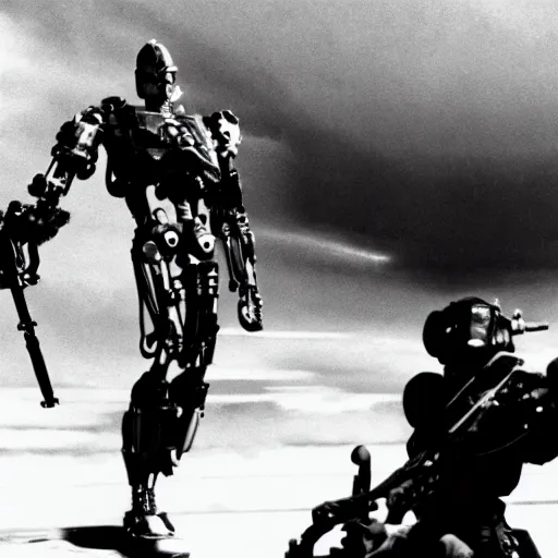 Image similar to movie still of cyborg gundan wing, cinematic composition, cinematic light, criterion collection, by george romero