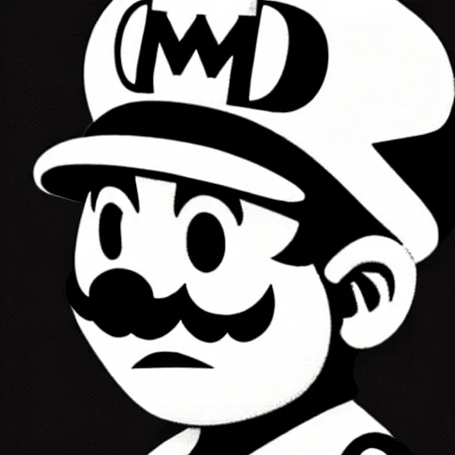 Image similar to Mario by mc escher