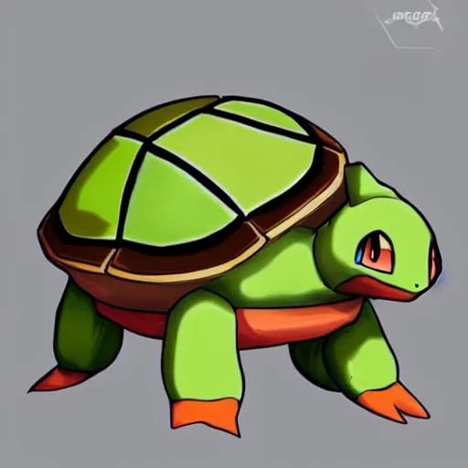 Image similar to A pokemon that looks like A turtle, the shell is a Chinese Hot Pot，Trending on art station. Unreal engine.