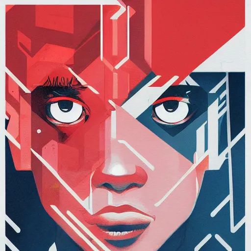 Prompt: Supreme x Star Trek Painting by Sachin Teng, asymmetrical, Organic Painting , Matte Painting, geometric shapes, hard edges, graffiti, street art,:2 by Sachin Teng:4