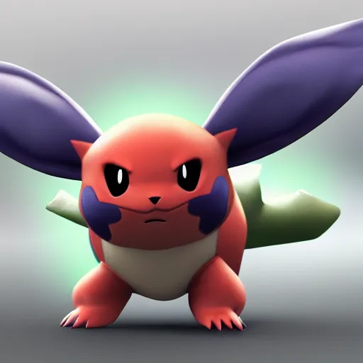 Image similar to a photorealistic original pokemon creature, high resolution