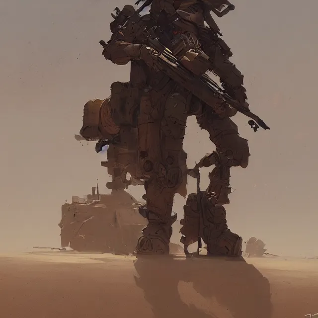 Prompt: a painting of the low desert punk by greg rutkowski, dark fantasy art, high detail, trending on artstation