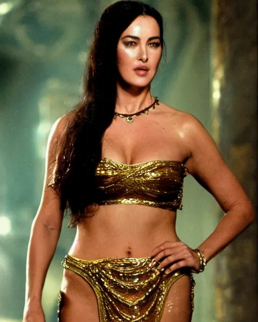 Image similar to monica bellucci as aphrodite