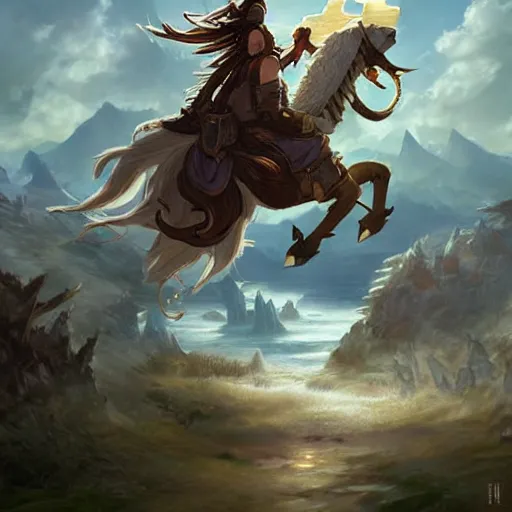 Image similar to magical ivory horn, epic fantasy style, in the style of Greg Rutkowski, hearthstone artwork