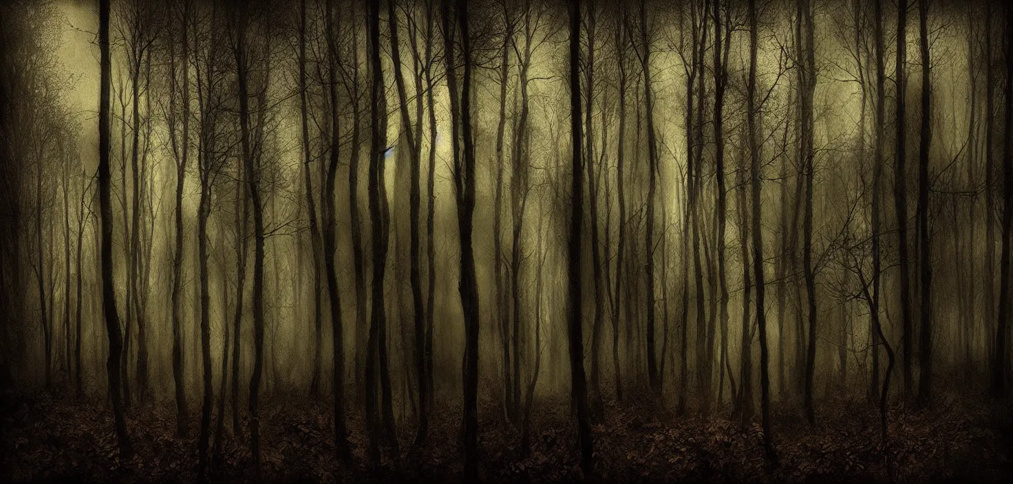 Prompt: dark forest by chausheva katia