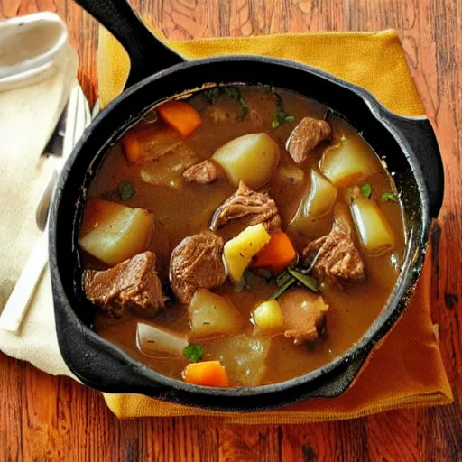 Prompt: irish stew recipe