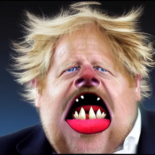 Prompt: snarf in Boris Johnson’s body, hyper realistic photography, 8k,