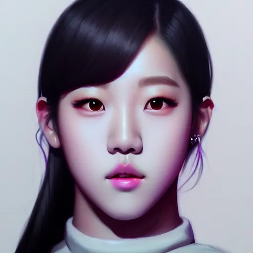 Image similar to jisoo of blackpink, hyperrealistic portrait, by justine florentino, fantasy art, photo realistic, dynamic lighting, artstation, poster, volumetric lighting, very detailed face, 8 k, award winning