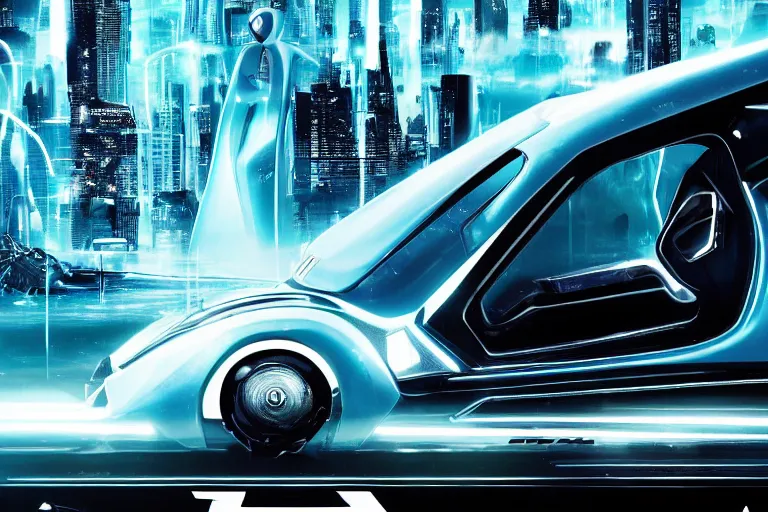 Image similar to Renault 4 car in the Movie TRON (2010) Hatsune Miku VS batman movie poster giant big detail white cliff edge megastructure cargo favela the wall fortre epic Renault 4 cars in the Movie TRON (2010)Renault 4 car in the Movie TRON (2010) Hatsune Miku VS batman movie poster giant big detail white cliff edge megastructure cargo favela the wall fortre epic Renault 4 cars in the Movie TRON (2010)