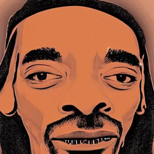 Prompt: the face of Snoop Dogg covers the entire surface of the moon