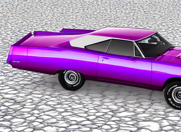 Prompt: hyperrealism, detailed textures, photorealistic 3 d render, a dreamy beach in cuba, a 1 9 7 0 hemi charger with plum crazy purple colour scheme, sharp focus, ultra realistic, ultra high pixel detail, cinematic, intricate, cinematic light, concept art, illustration, art station, unreal engine 8 k