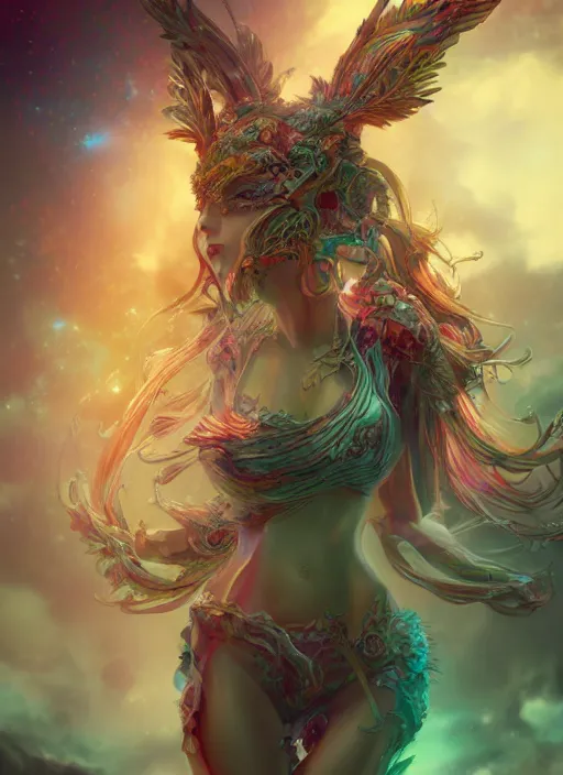 Image similar to dreamscape, female, ross tran, vivid colors, anatomical, highly detailed sculpture, intricate detailed, ommatidia, 8 k, cinematic atmosphere, post - processing