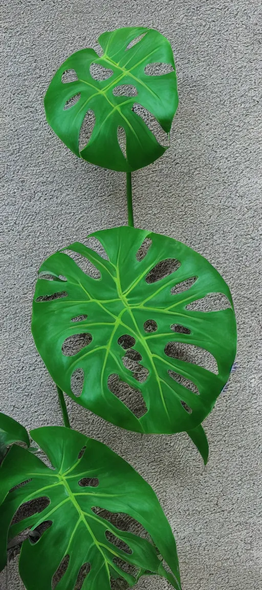 Image similar to psy - fi monstera plant made of magic