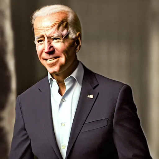 Image similar to joe biden as tom cruise in mission impossible