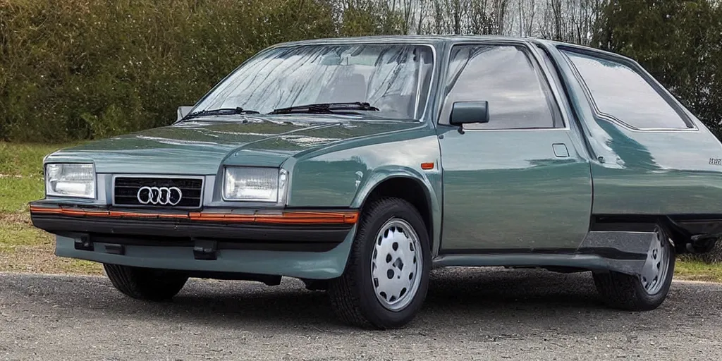 Prompt: “1980s Audi Q8”