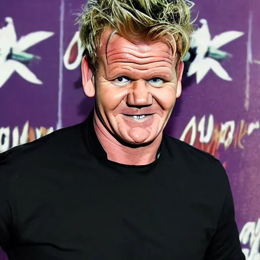 Prompt: Gordon Ramsay as the Joker