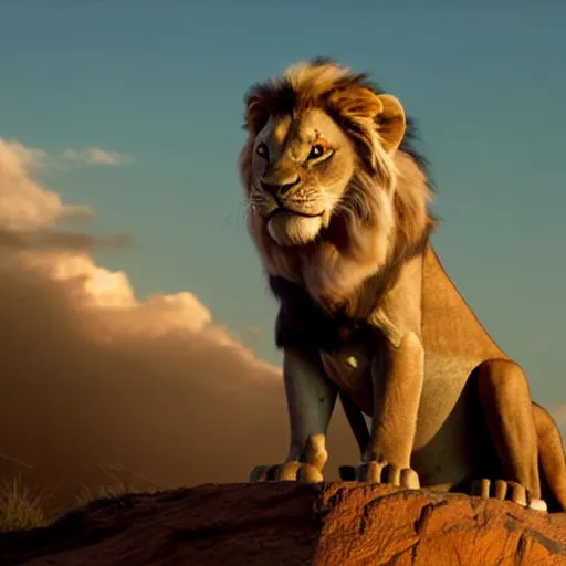 Image similar to live action disney lion king movie with house cats, high detail 8k resulution, oscar award winning, cinematc lighting, anatomically correct