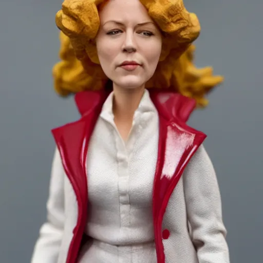 Image similar to rose ayling - ellis, stop motion action vinyl figure, plastic, toy