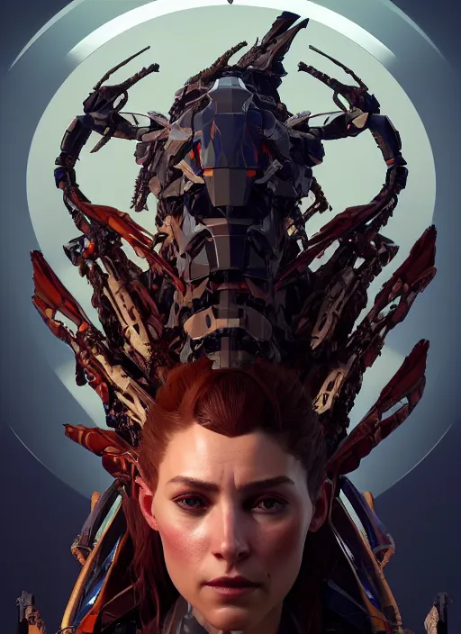 Prompt: asymmetrical!! portrait of an alien with parts of other aliens forming its face in the style of, machine face, intricate, elegant, highly detailed, digital painting, artstation, concept art, smooth, sharp focus, illustration, art by artgerm and greg rutkowski and alphonse mucha, horizon zero dawn 8 k