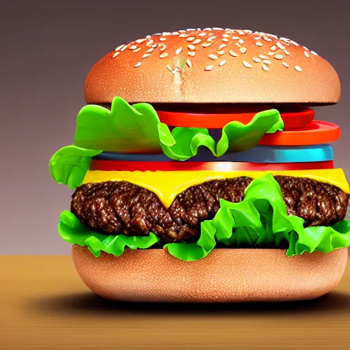 Image similar to Hamburger made with human feet and slices of ears, no salad, photorealistic, 4k,