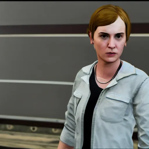 Image similar to emily willis as a character in gtav