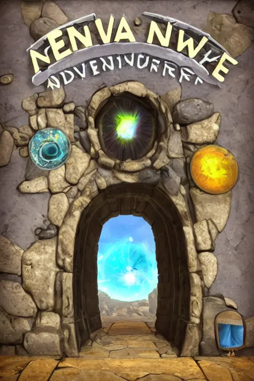 Prompt: portal to new adventure