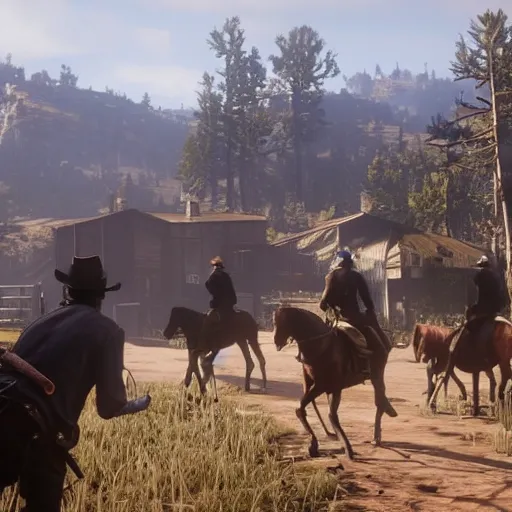 Image similar to red dead redemption 2 gameplay