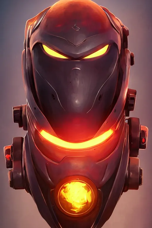 Image similar to epic mask helmet robot ninja portrait stylized as fornite style game design fanart by concept artist gervasio canda, behance hd by jesper ejsing, by rhads, makoto shinkai and lois van baarle, ilya kuvshinov, rossdraws global illumination radiating a glowing aura global illumination ray tracing hdr render in unreal engine 5