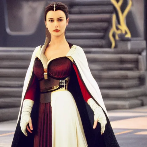 monica bellucci as padme amidala in star wars attack | Stable