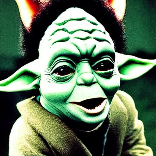 Prompt: Michael Jackson meets yoda