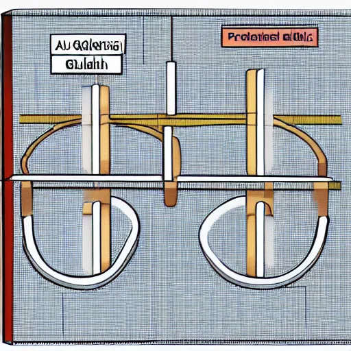 Image similar to a diagram of a physics textbook problem about rigid body equilibrium