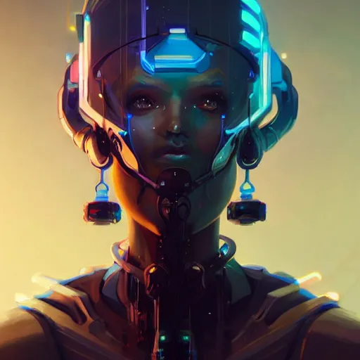 Image similar to a portrait of a beautiful cybernetic gamer, cyberpunk concept art by pete mohrbacher and wlop and artgerm and josan gonzales, digital art, highly detailed, intricate, sci-fi, sharp focus, Trending on Artstation HQ, deviantart, unreal engine 5, 4K UHD image