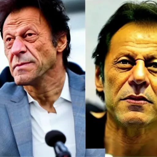 Prompt: Imran Khan as a giga chad