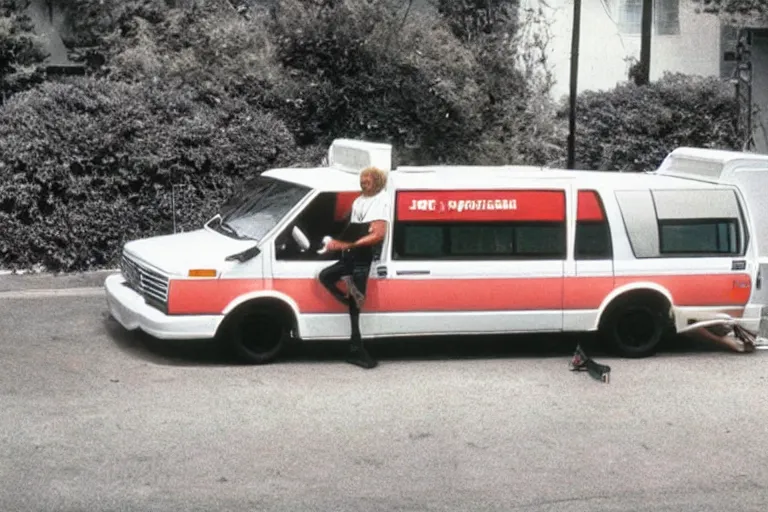 Image similar to the 8 0 s a - team van