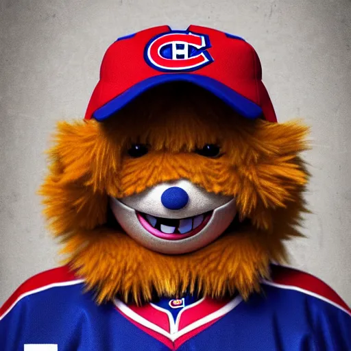 Image similar to anime Portrait of Youppi the Habs Montreal Canadiens Mascot as a very cute powerful and friendly pokemon, highly detailed anime, smooth, sharp focus, dynamic lighting, intricate, trending on ArtStation, illustration pokemon, art by WLOP