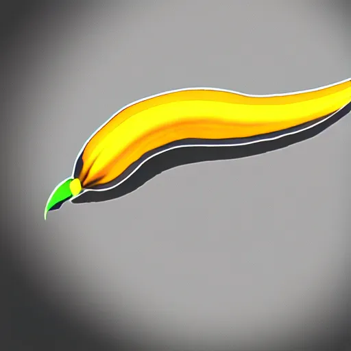 Prompt: picture of a flying banana, 4 k, photography