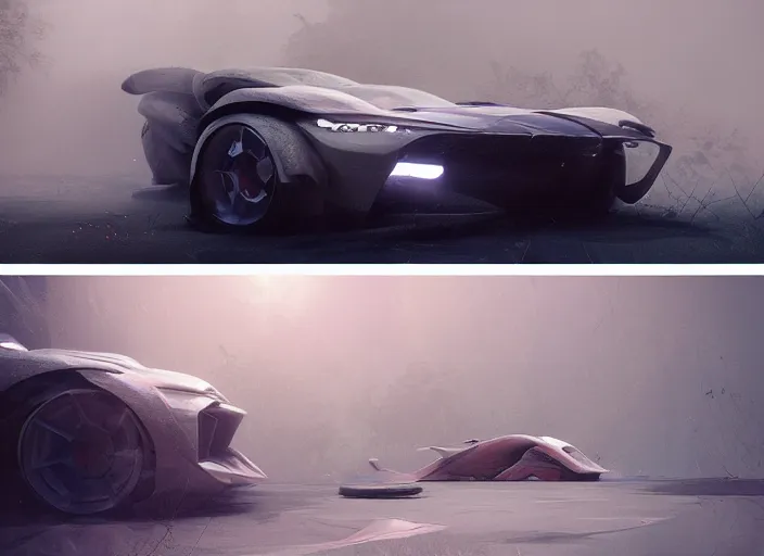 Image similar to a beautiful concept design of a supercar converted into offroad sport. car design by cory loftis, fenghua zhong, ryohei hase, ismail inceoglu and ruan jia. volumetric light.