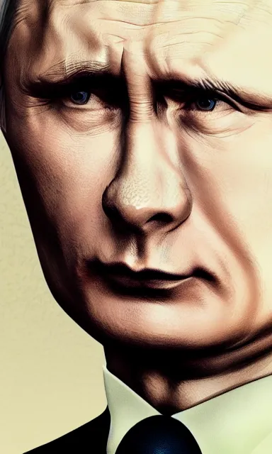 Prompt: vladimir putin reincarnates as an actual fart, hyperrealistic, photorealistic, digital illustration, trending on artstation, dark, gritty, highly detailed, 4 k, ink